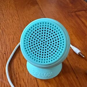 Aqua Blue waterproof suction cup Portable Speaker